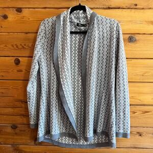 Neve Merino Wool Blend Cardigan Sweater Womens Small